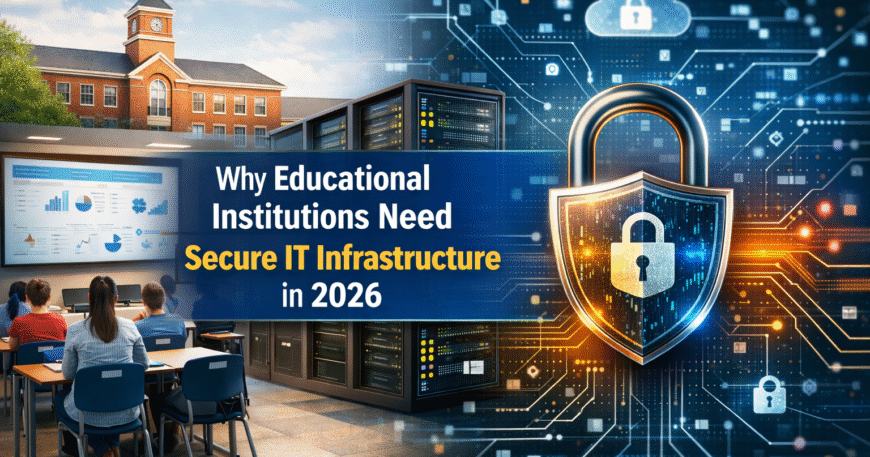 Why Educational Institutions Need Secure IT Infrastructure in 2026